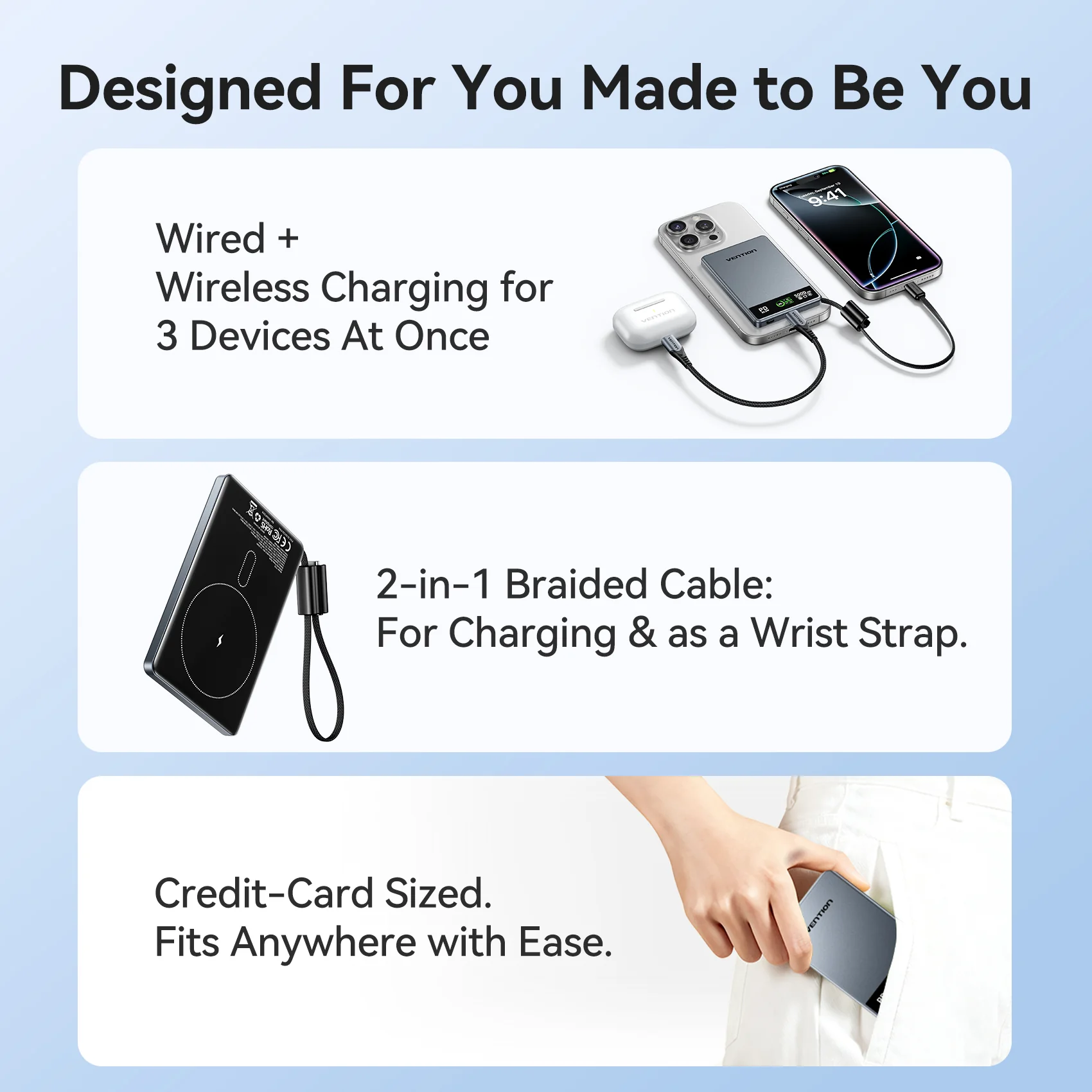 Vention 5000mAh Magnetic Wireless - Image 7