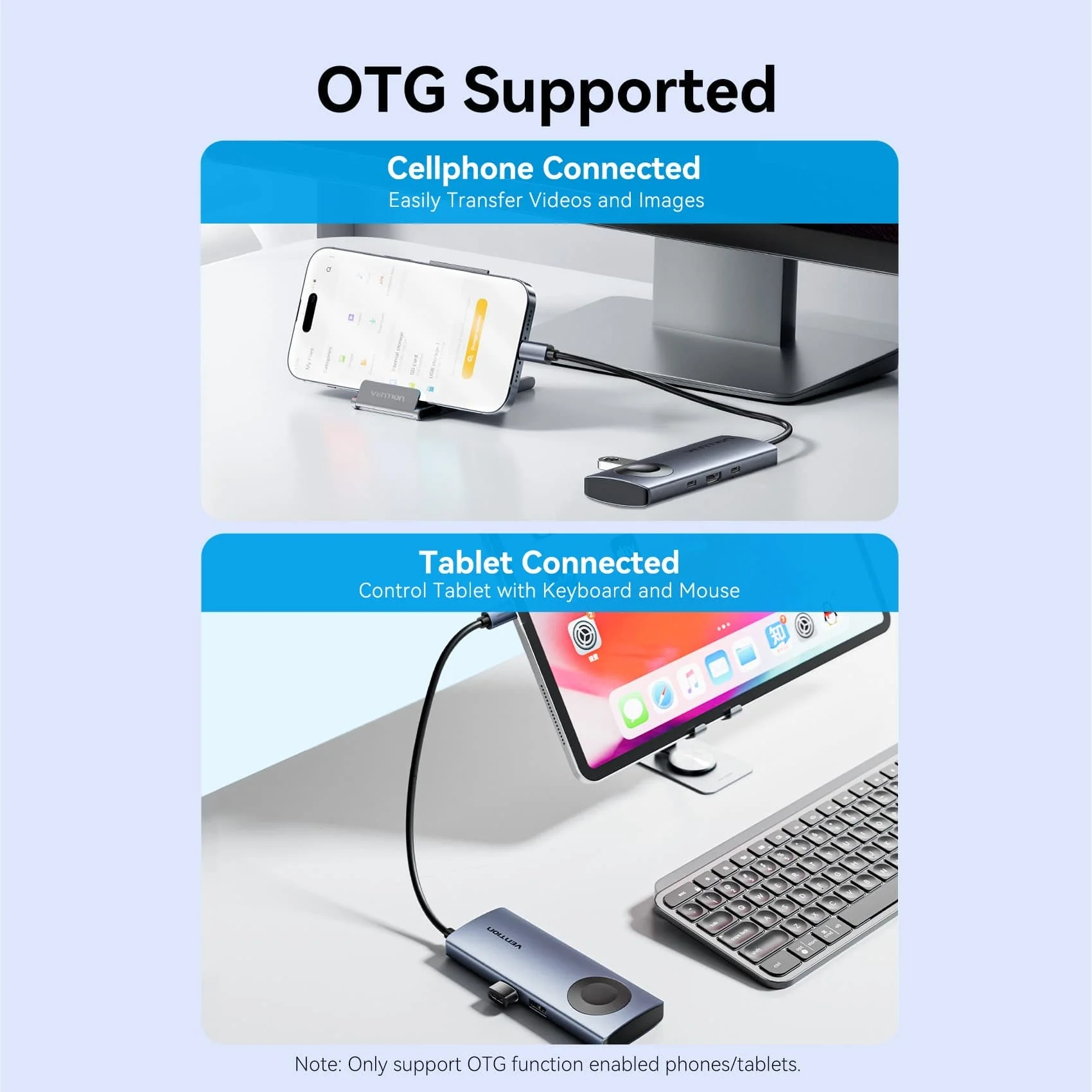 Vention 6-in-1 USB-C Wireless Charging Docking Station - Image 11