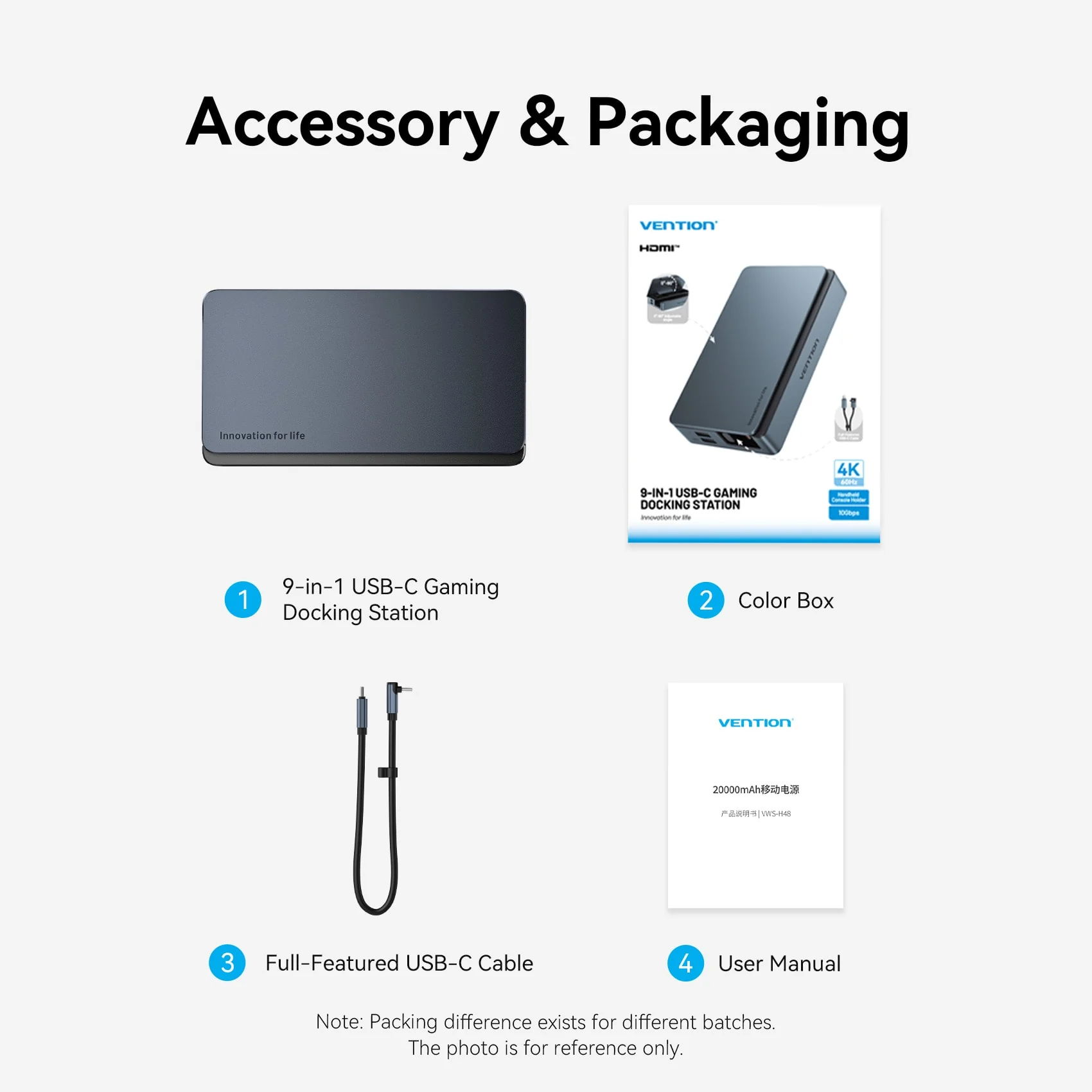 Vention 9-in-1 USB-C Gaming Docking Station - Image 14