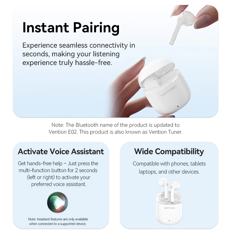 Vention True Wireless Bluetooth Earbuds - Image 13