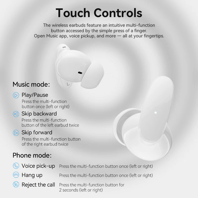 Vention Bluetooth 5.3 Earphones TWS True Wireless Earbuds - Image 19