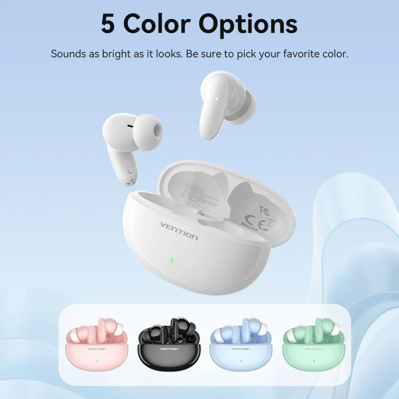 Vention Bluetooth 5.3 Earphones TWS True Wireless Earbuds - Image 20