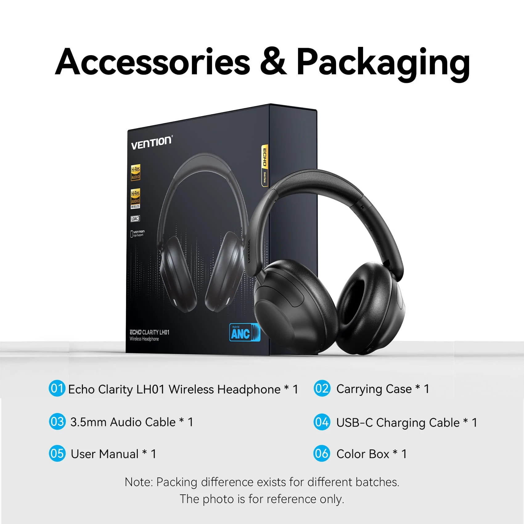 Vention Echo Clarity LH01 Wireless Headphone - Image 17
