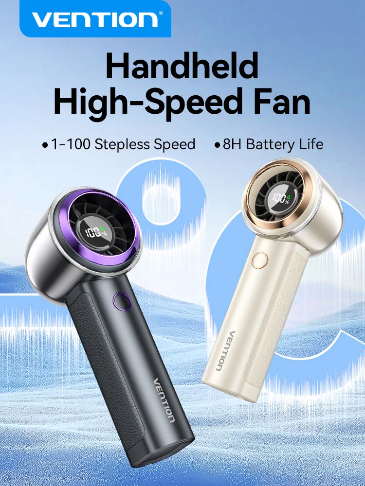 Vention Handheld High-Speed Fan - Image 16