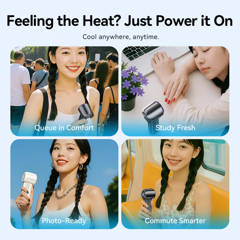 Vention Handheld High-Speed Fan - Image 5