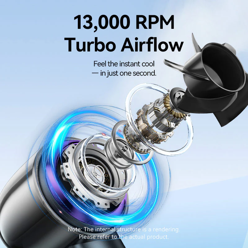 Vention Handheld High-Speed Fan - Image 7