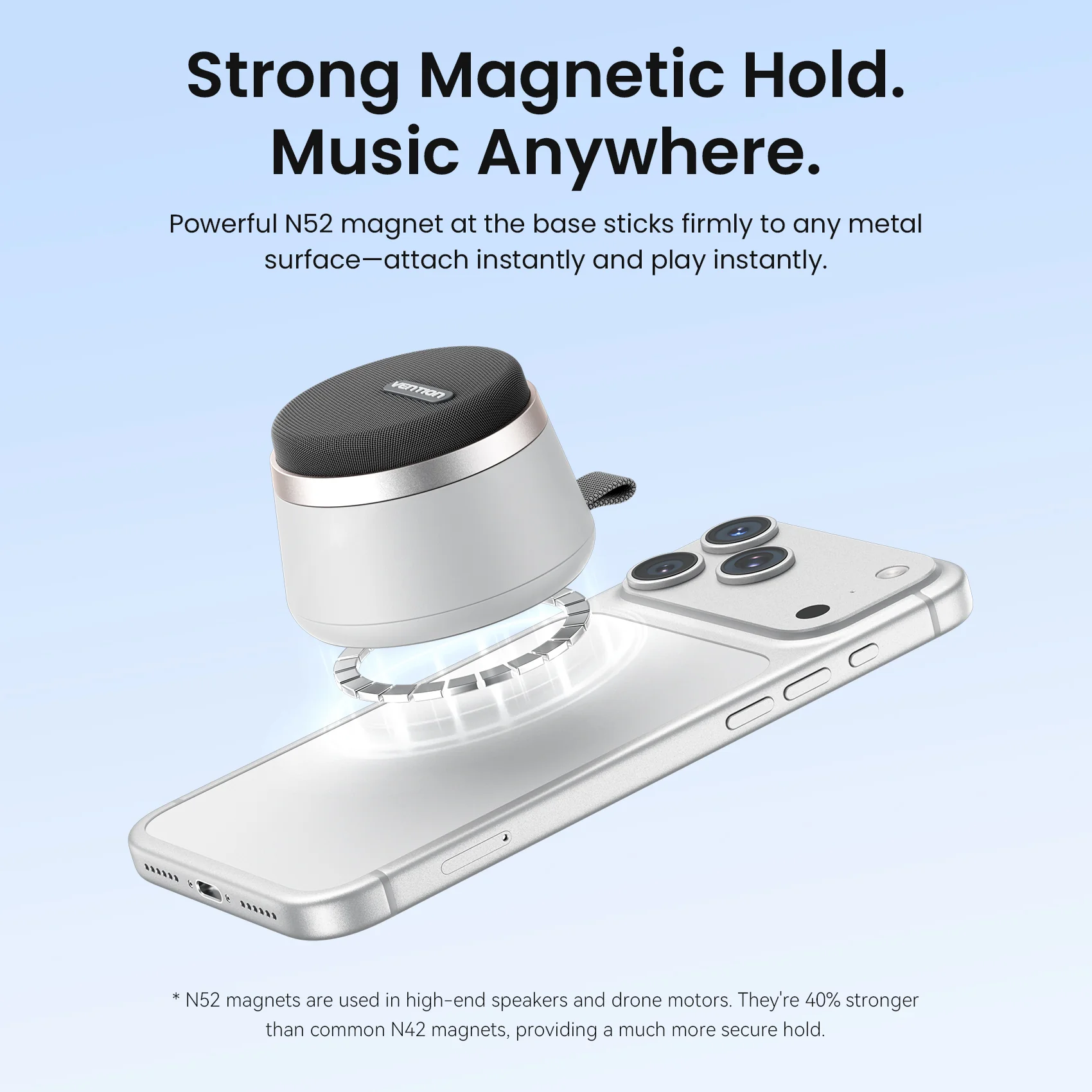 Vention Koobu K11 Magnetic Wireless Speaker - Image 5