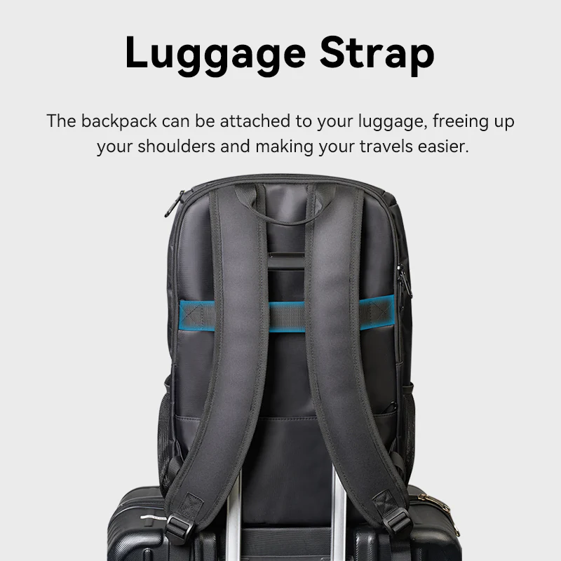 Vention Laptop Backpack (45cm x 28cm x 15cm) Black - Image 7