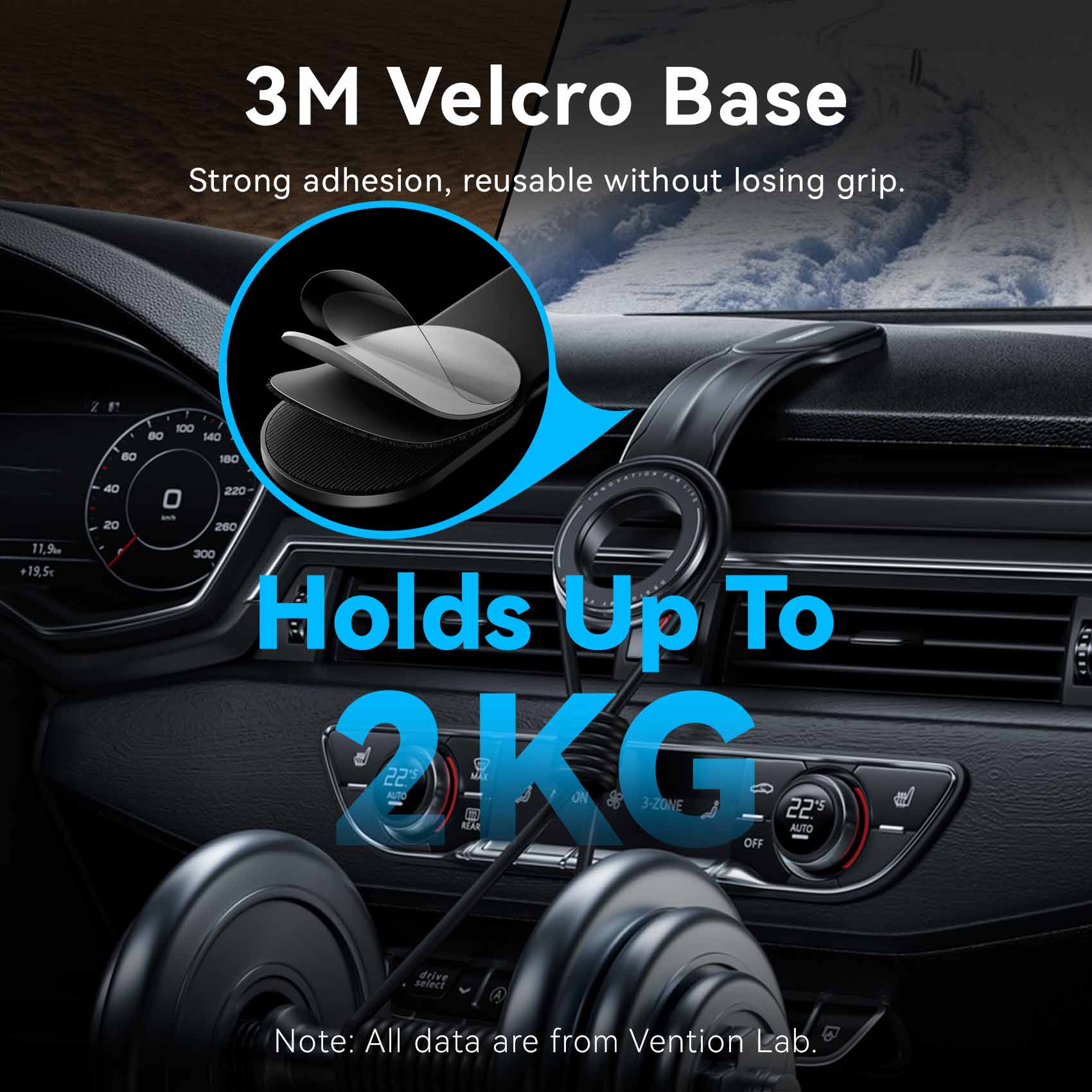 Vention Magnetic Car Phone Mount - Image 8