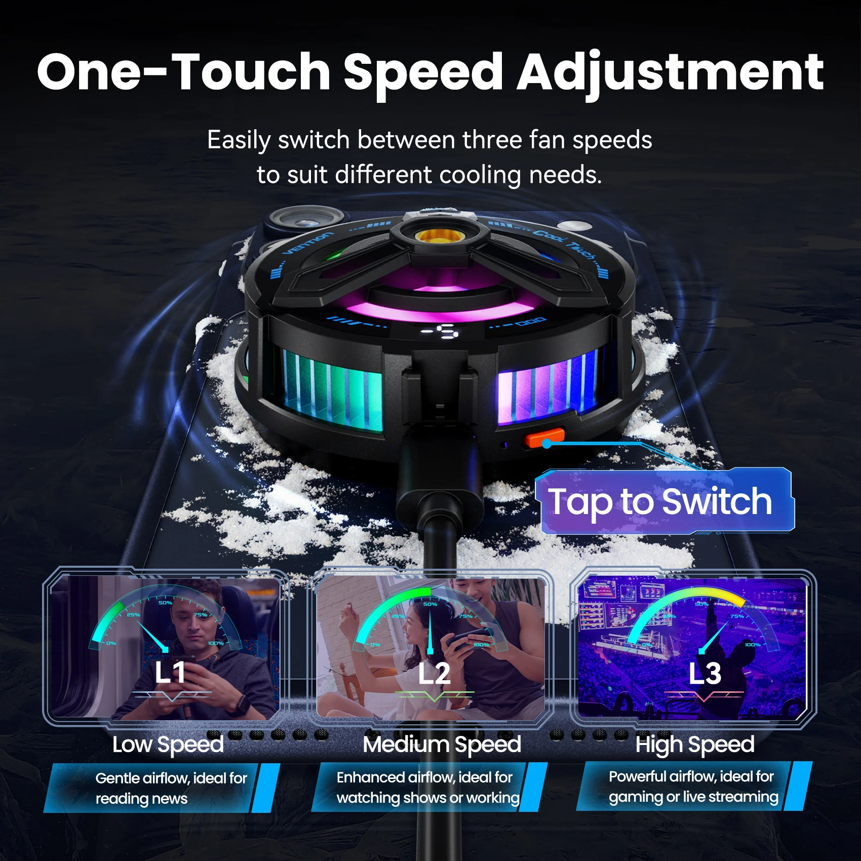 Vention Magnetic Phone Cooler - Image 6