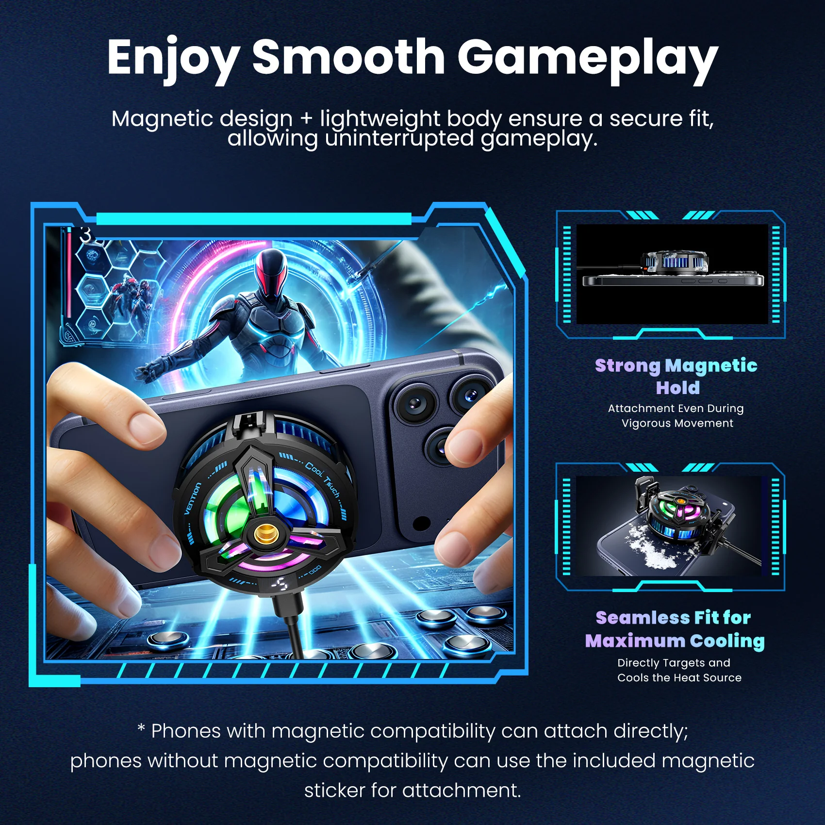 Vention Magnetic Phone Cooler - Image 8