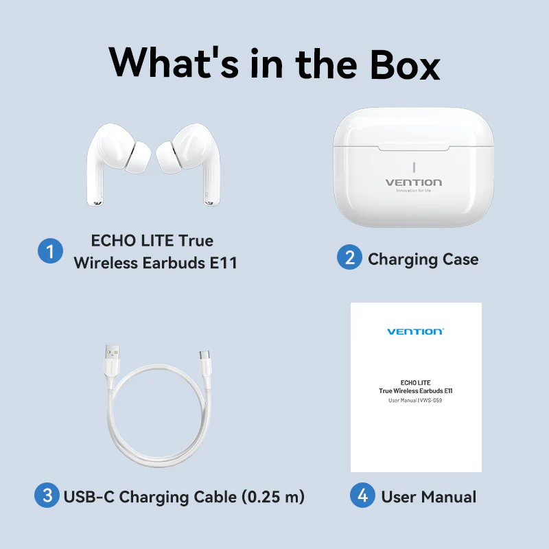 Vention True Wireless Bluetooth Earbuds - Image 13