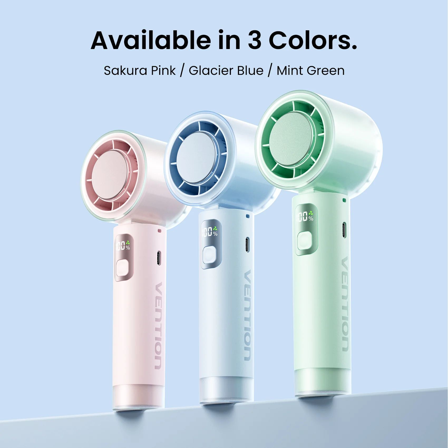 Vention Ultra-Light Foldable Handheld Fan - Image 13