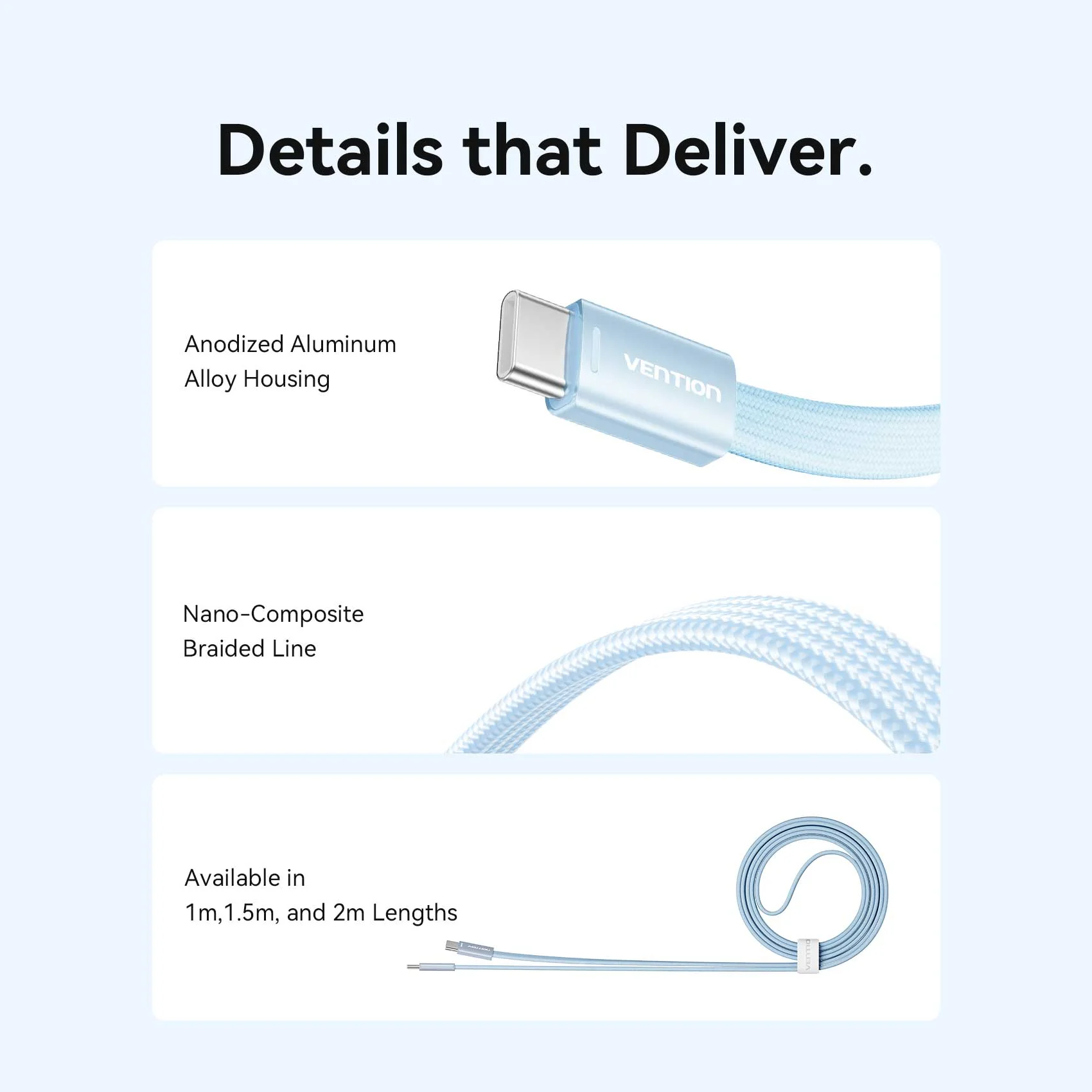 Vention USB 2.0 Type-C Cable - Image 15