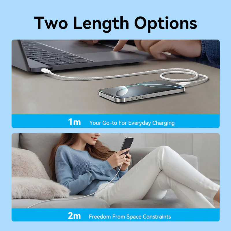 Vention USB 2.0 Type-C Male to Type-C Male 5A Cable Aluminum Alloy Type - Image 7