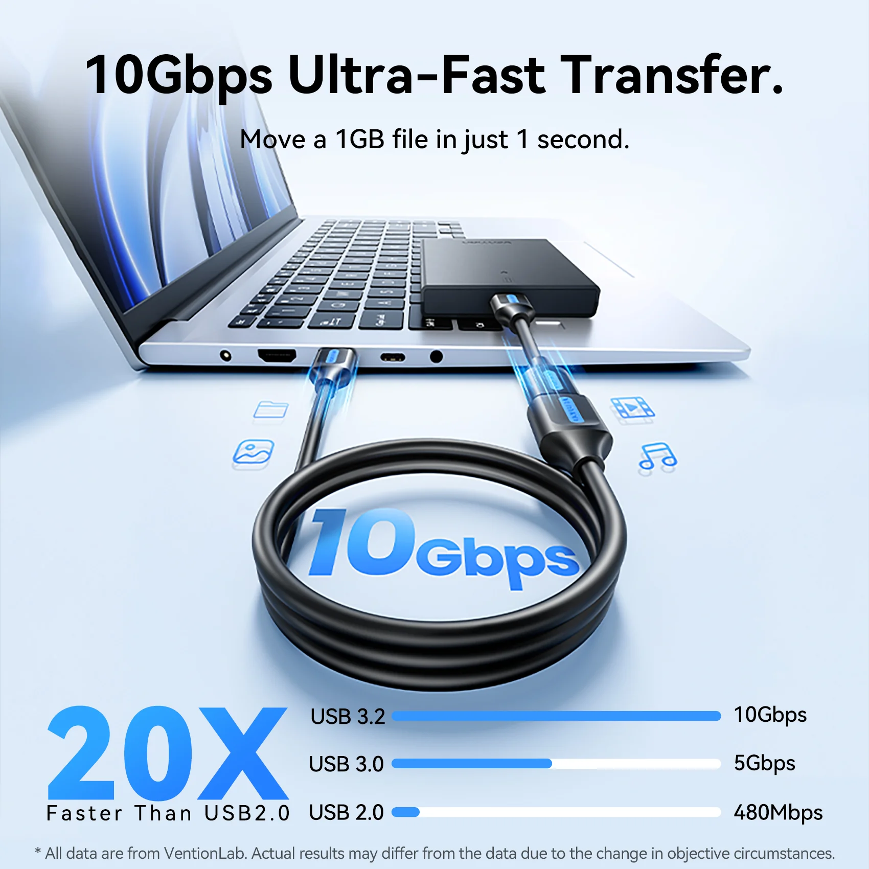 Vention USB 3.2 Extension Cable - Image 4