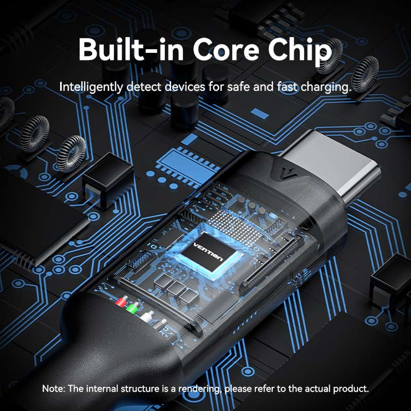 Vention USB 3.2 Gen2 C Male to C Female 10Gbps Extension Cable Aluminum Alloy Type - Image 9