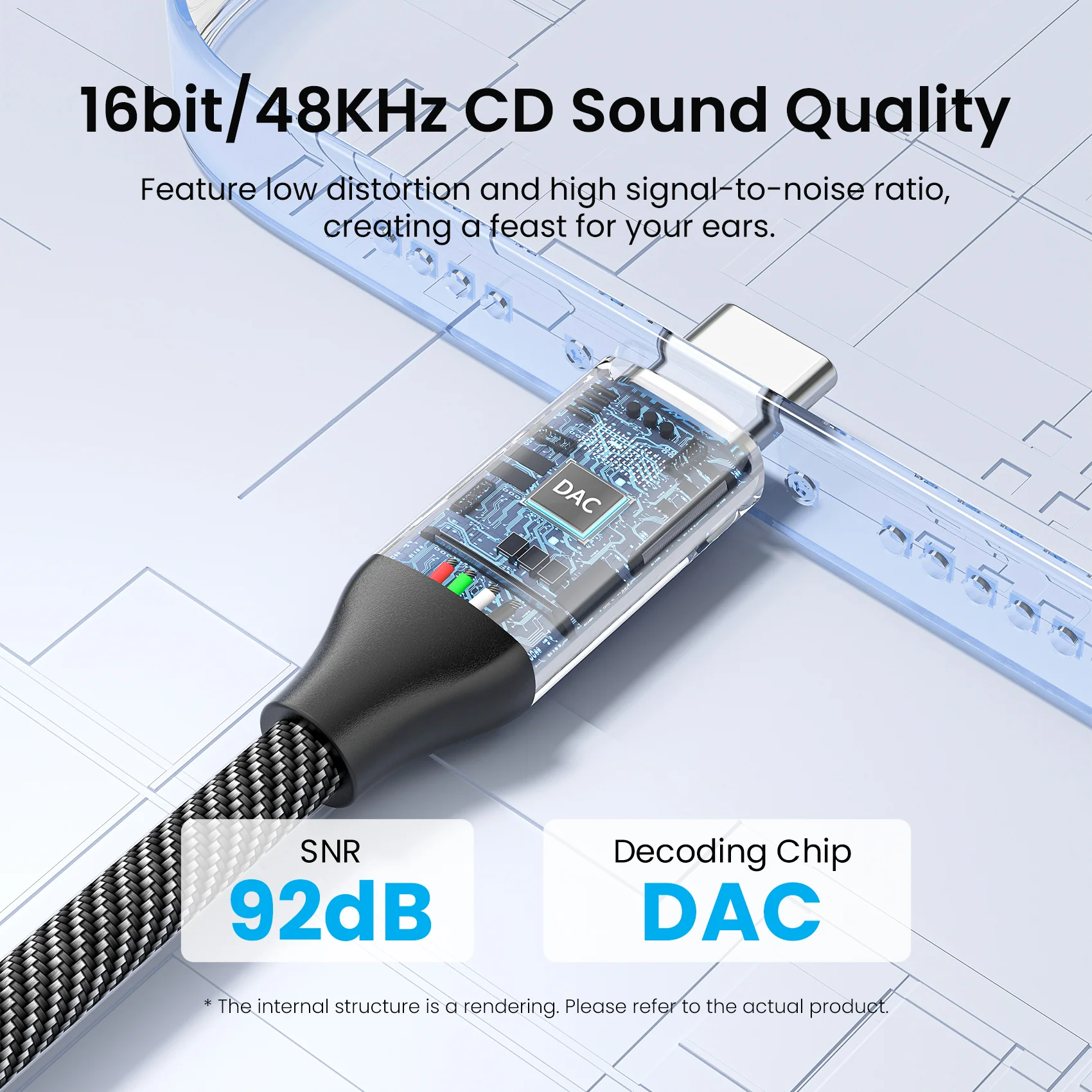Vention USB-C Male to 3.5mm Female Audio Adapter - Image 8