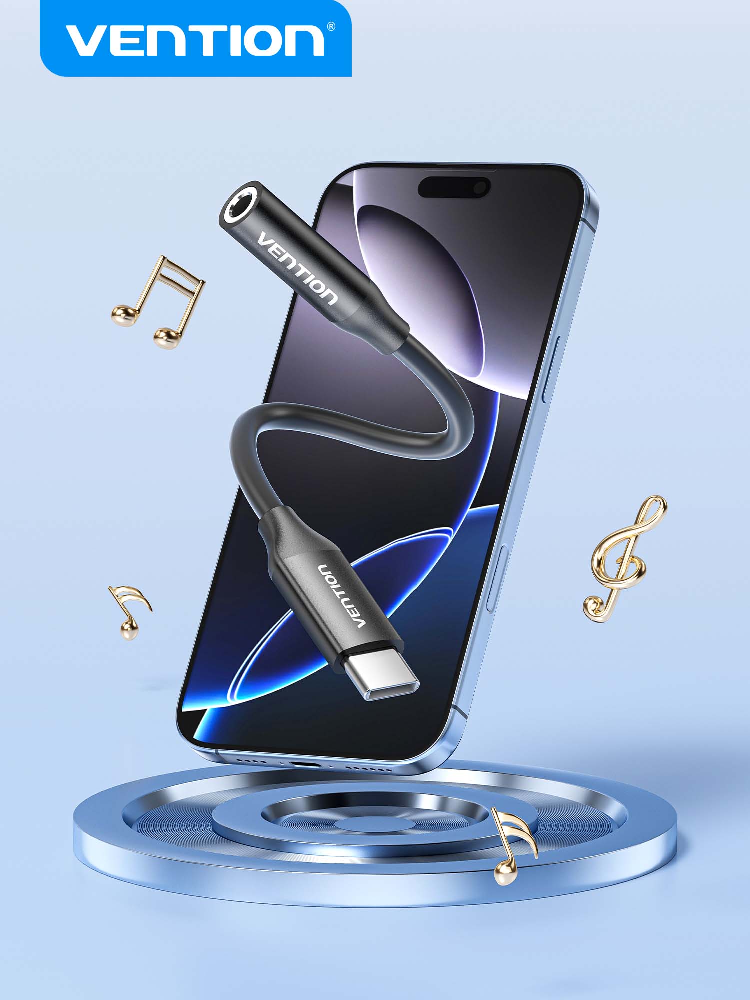 Vention USB-C Male to 3.5mm Female Audio Adapter - Image 19