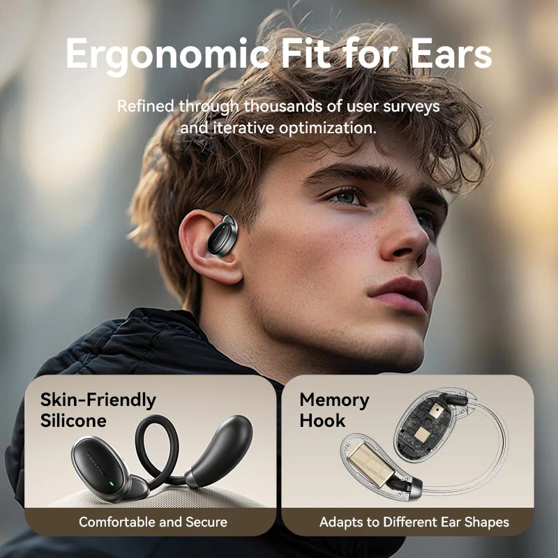 Vention Wireless Bluetooth Open Ear Headphones OpenBeat - Image 4