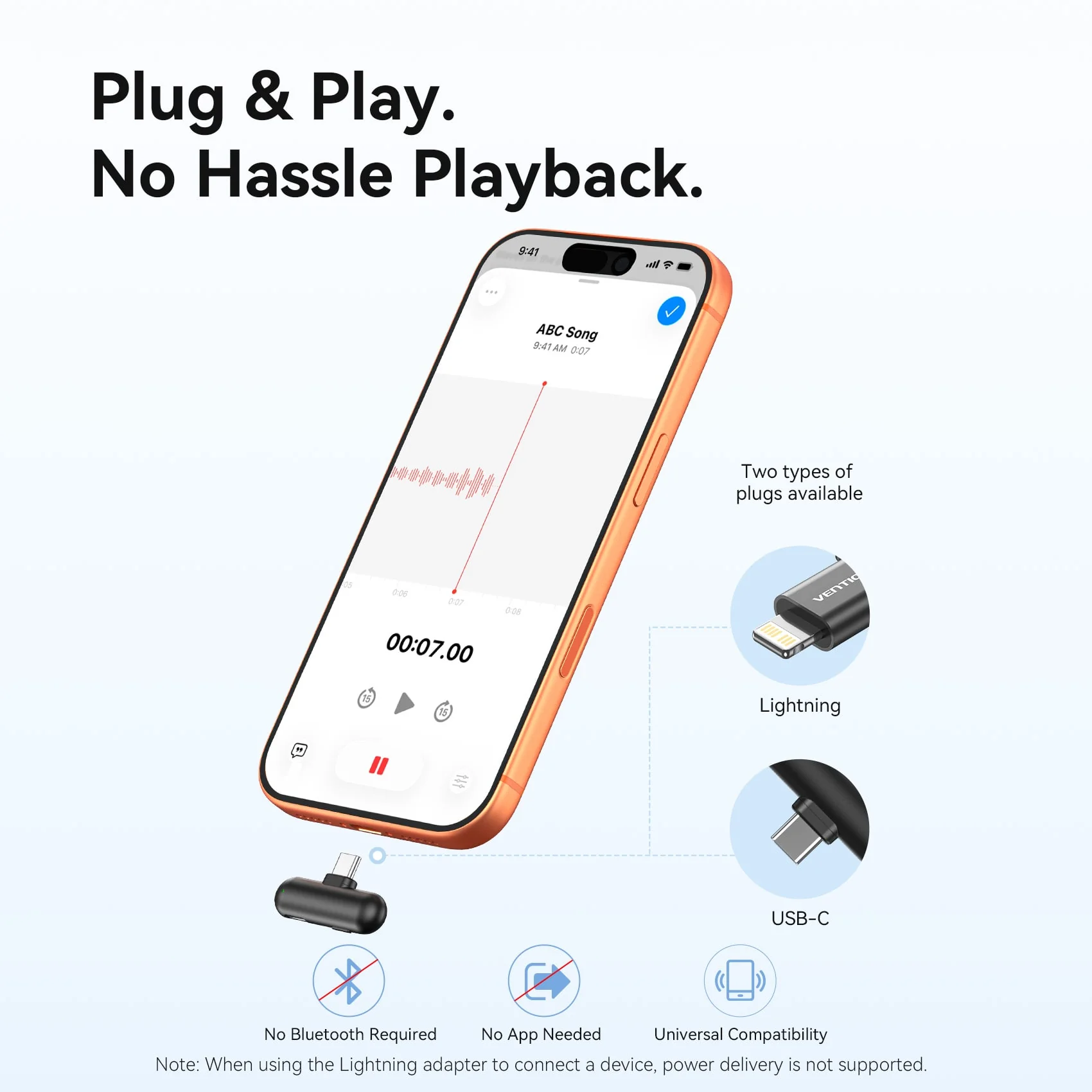 Vention Wireless Clip-On Microphone - Image 9