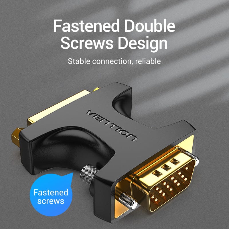 Vention VGA Male to DVI Female Adapter Black - Image 7