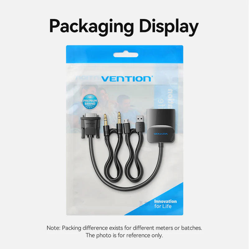 Vention VGA to HDMI™ Converter with Female Micro USB and Audio Port - Image 14