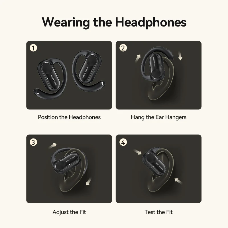 Vention Wireless Bluetooth Open Ear Headphones OpenBeat - Image 14