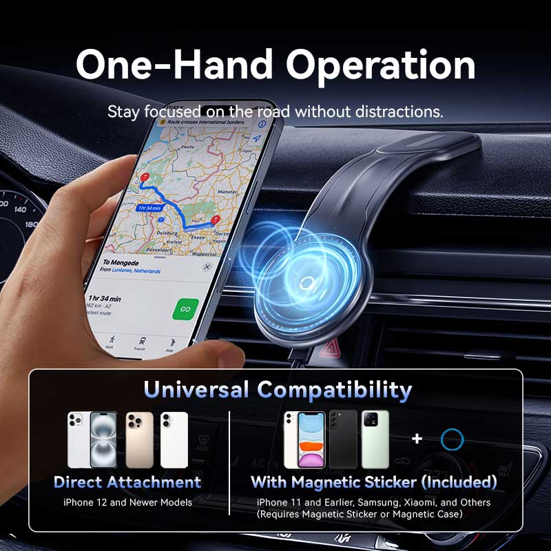 Vention Wireless Car Mount Charger - Image 13