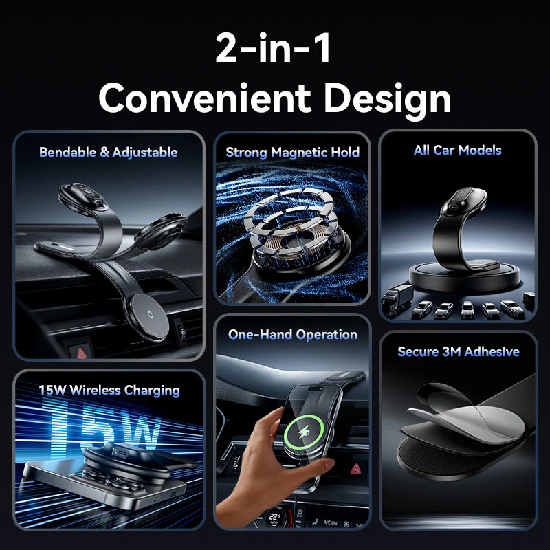 Vention Wireless Car Mount Charger - Image 8