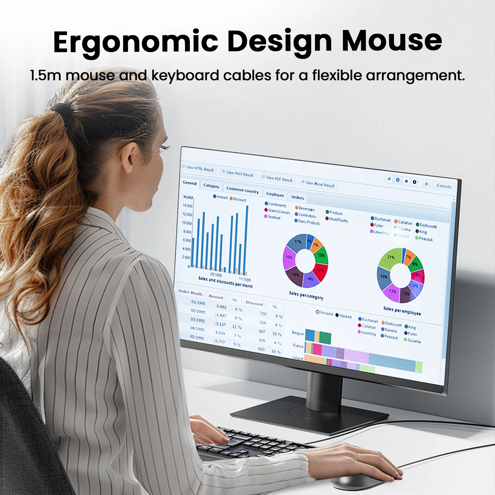 Wireless Keyboard and Mouse Combo - Image 3