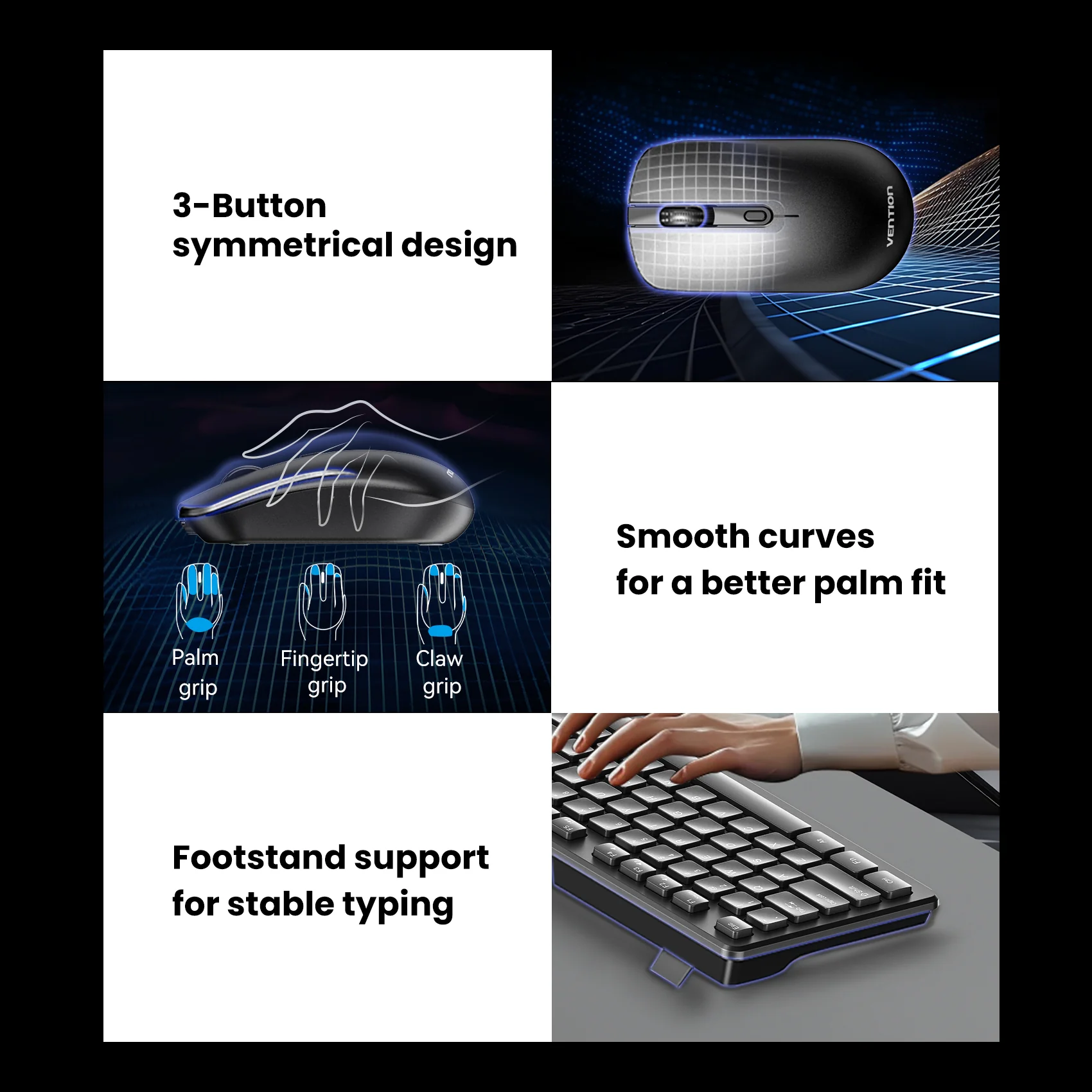 Wireless Keyboard and Mouse Combo - Image 4