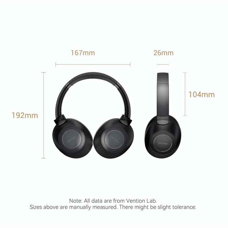 Vention Wireless On-Ear Headphones SoundMate - Image 14