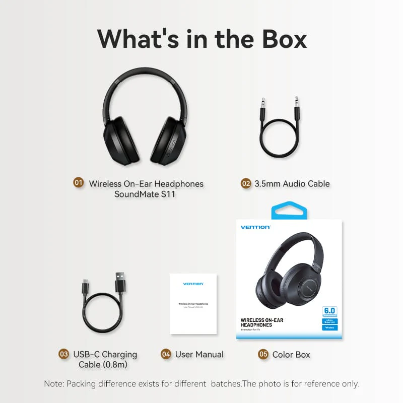Vention Wireless On-Ear Headphones SoundMate - Image 15